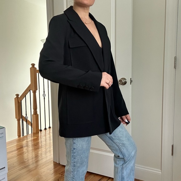 Primark Navy Blye Blazer Relaxed Modern Fit - Picture 3 of 10